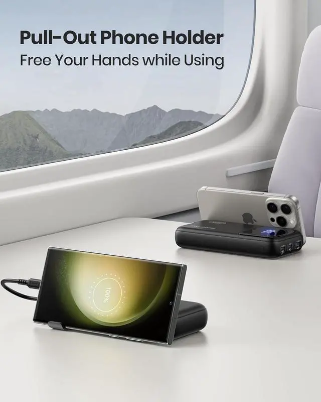 Alt view image 7 of 7 - INIU Power Bank, 65W 20000mAh Fast Charging Laptop Portable Charger, USB C in&Out Tablet Powerbank, Battery Phone Charge for iPhone 15 iPad MacBook Airpods Samsung Steam Deck etc.