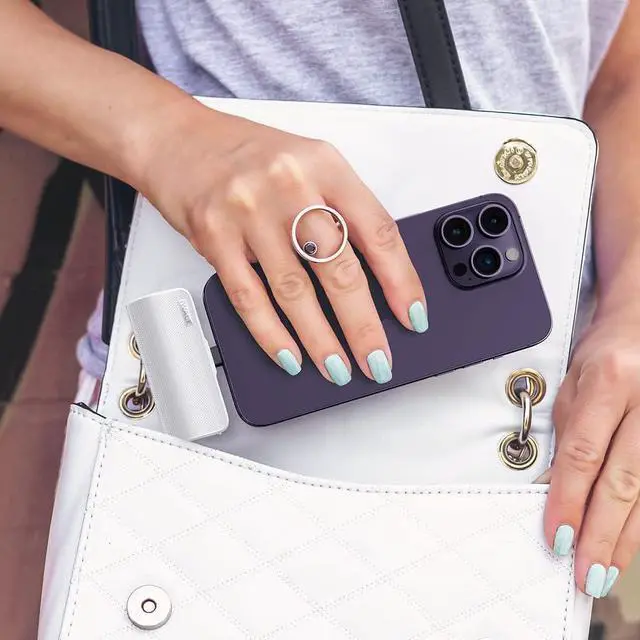 Alt view image 6 of 6 - iWALK Mini Power Bank 3350mAh, Portable Phone Charger Compact Powerbank with Built in Plug, External Battery Bank Compatible with iPhone 14/13/13Pro/12/12 Pro/SE/11/11 Pro/XS/XR/X/8/8 Plus/7/6/6S