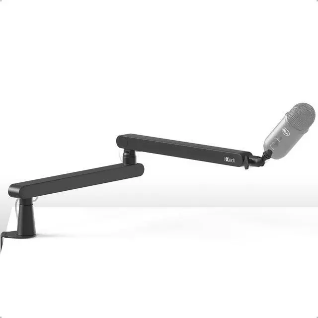 Main image of IXTECH Mic Arm Desk Mount, Low Profile Boom Arm, Adjustable Microphone Arm with Detachable Rise Column and Built-In Cable Management, 360° Swivel Mic Boom Arm for Streaming and Recording LIZARD Model.