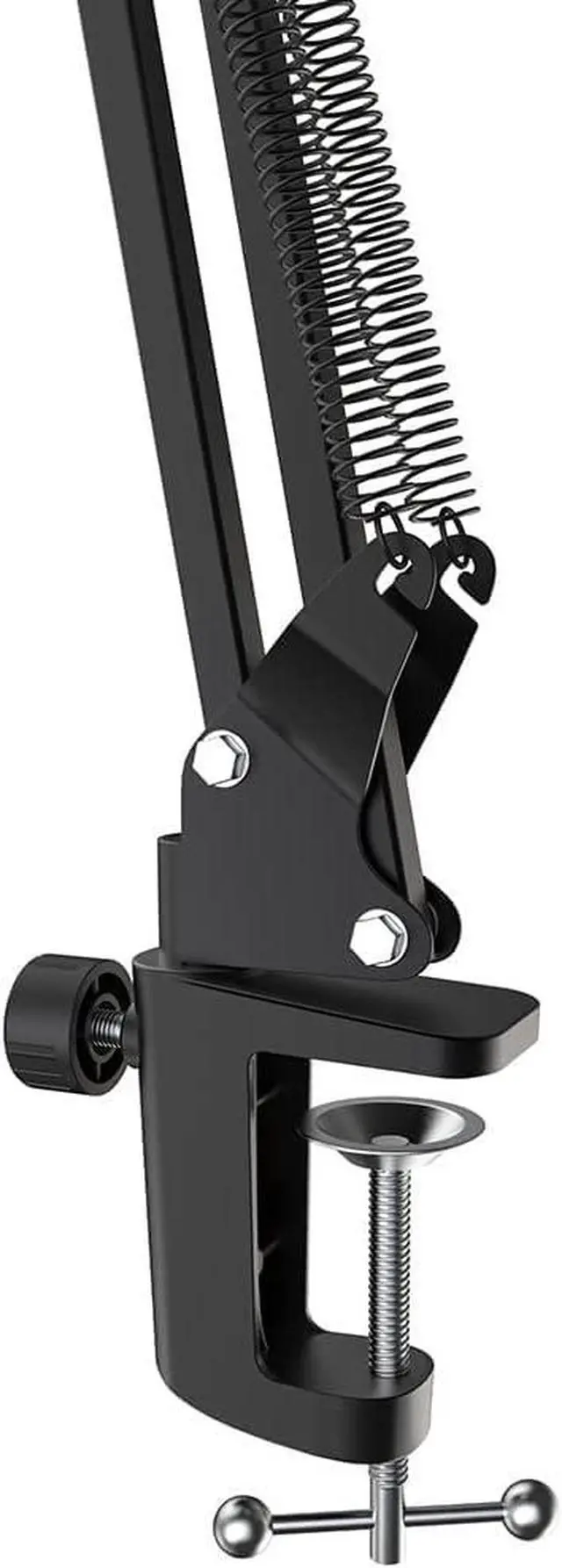 Alt view image 3 of 7 - FIFINE Microphone Arm Stand, Suspension Mic Scissor Boom Arm stand with Metal Material, 3/8" to 5/8" Adapter, Desk Clamp, for Recording, Streaming, Podcast, Video, Flexible and Durable-CS1