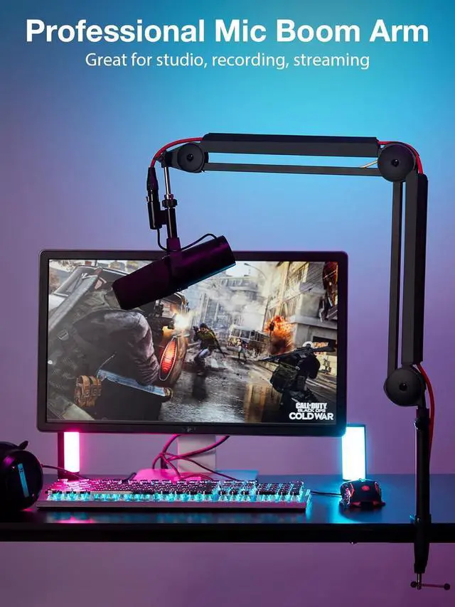 Alt view image 7 of 7 - InnoGear Mic Stand Microphone Stand