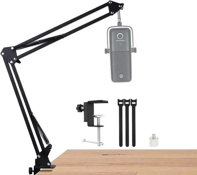Main image of For Elgato wave mic arm, boom arm Compatible with Elgato wave 3 Microphone, desk stand for Elgato wave1 Mic perfect for Podcasts, Gaming, Recording.