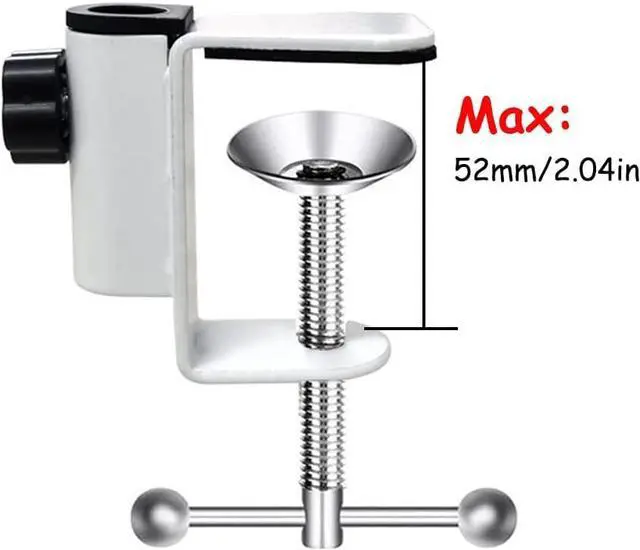 Alt view image 3 of 6 - For Shure Sm7b mv88+ and Mv7 White Boom Arm, Mic Desk White Stand Compatible with Shure Sm7b and Shure mv7 Microphone, Shure Sm7b and Shure Mv7 White Mic Arm Perfect for Podcasts, Gaming