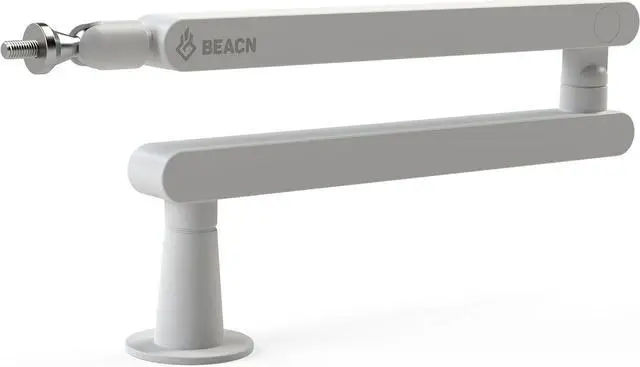 Alt view image 2 of 2 - BEACN Mic Stand - Studio-Quality Low Profile Adjustable Microphone Arm with 360° Rotation, Cable Management, Easy Clamp, Universal Fit For Streaming, Podcasting, Gaming