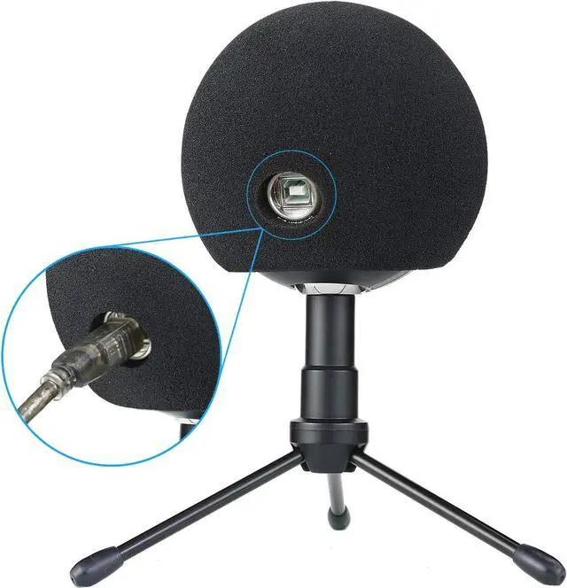 Alt view image 5 of 7 - Blue Snowball Boom Arm with Pop Filter - Snowball MIC Boom Arm Stand with Foam Windscreen for Blue Snowball iCE USB Mic by YOUSHARES
