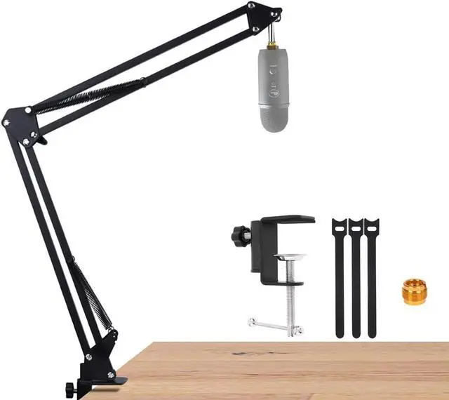 Main image of For Blue Yeti Boom Arm, Mic Desk Stand Compatible with Blue Yeti Nano Microphone, Blue Yeti x Mic Arm Stand Perfect for Podcasts, Gaming, Recording