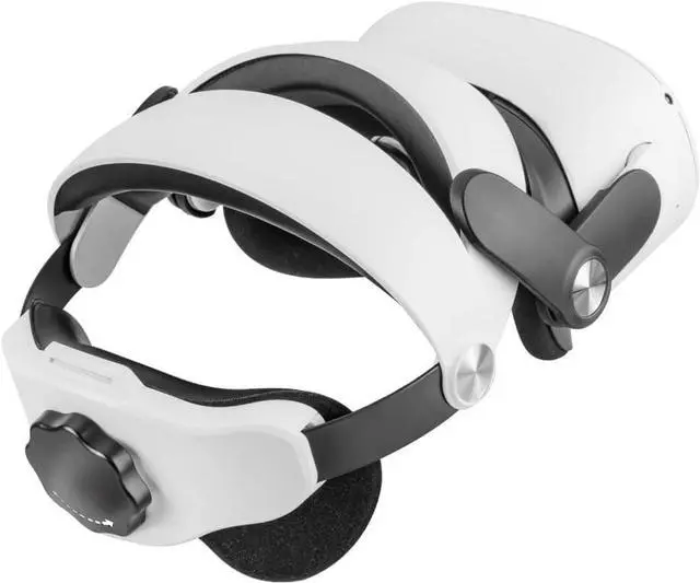 Main image of Mviioe Head Strap for Quest 2, Replacement for Quest 2 Head Strap Adjustable Accessories Enhanced Support and Comfort in VR Gaming, Suitable for Children and Adults