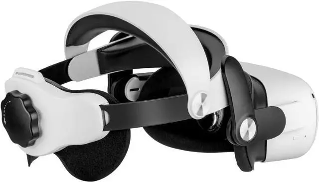 Alt view image 5 of 7 - Mviioe Head Strap for Quest 2, Replacement for Quest 2 Head Strap Adjustable Accessories Enhanced Support and Comfort in VR Gaming, Suitable for Children and Adults