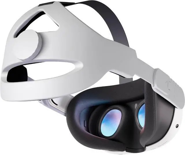 Main image of Orzero Head Strap Compatible for Quest 3, Quest 2 Accessories with Head Cushion, Replacement for Elite Strap Comfortable Protective Reduce Pressure - White