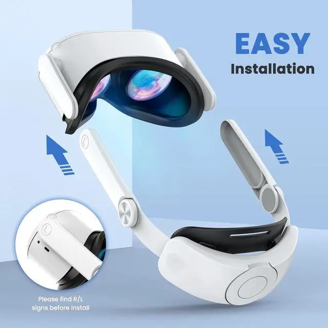 Alt view image 6 of 7 - NEWENMO Upgraded Head Strap for Oculus/Meta Quest 2 Enhanced Support and Comfort, Replacement Elite Strap for Oculus Quest 2 Reduce Head Pressure, Adjustable Head Strap for Oculus Quest 2 Accessories