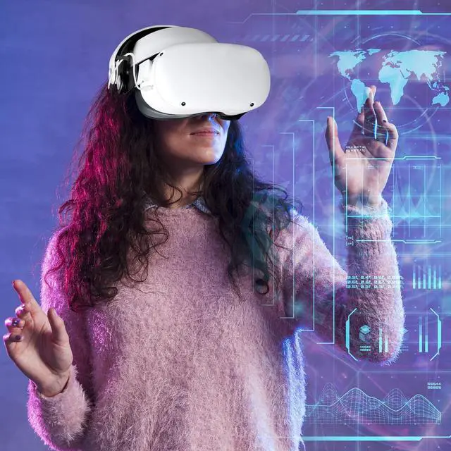 Alt view image 6 of 7 - NEWENMO Upgraded Elite Strap with Battery, 5300mAh Battery Pack, Head Strap in VR for Enhanced Support Comfort, Accessories for Reduce Head Pressure in VR