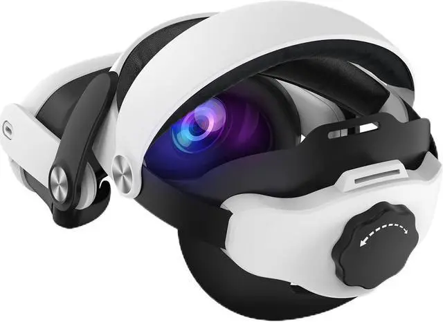 Main image of NEWENMO Adjustable Elite Strap Compatible with Quest 3 Enhanced Support and Comfort, Upgraded for Meta Quest 3 Head Strap Reduce Head Pressure, Protective Head Strap for Quest 3 Accessories in VR