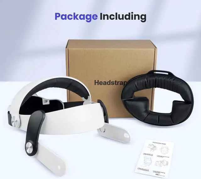 Alt view image 7 of 7 - NEWENMO Adjustable Elite Strap Compatible with Quest 3 Enhanced Support and Comfort, Upgraded for Meta Quest 3 Head Strap Reduce Head Pressure, Protective Head Strap for Quest 3 Accessories in VR