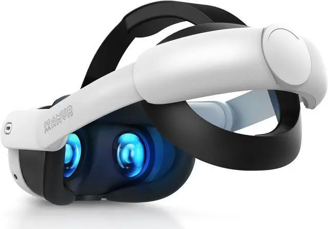 Main image of AMVR Head Strap Compatible with Meta/Oculus Quest 3 Accessories, 0.45 LB Comfort Elite Strap Replacement Reduces Facial Stress, Adjustable Halo Strap Keeps Headset Stable to Enhance Your VR Experience