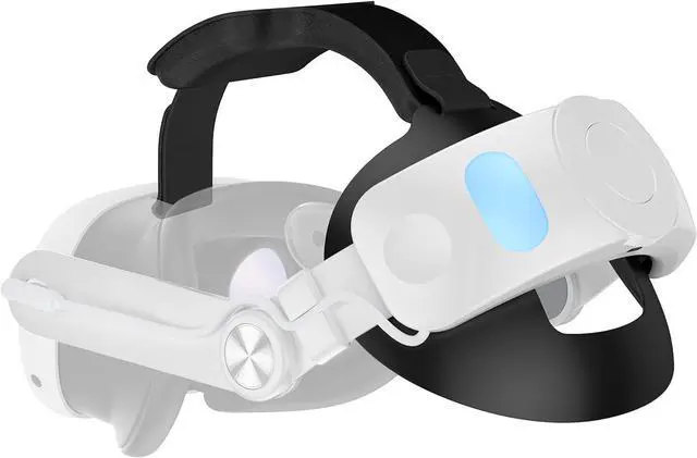 Main image of Head Strap with Battery Pack for Quest 3, 6000mAh Elite Strap Replacement for Fast and Safe Charging, Iesooy Adjustable Headstrap VR Accessories for Meta Quest 3