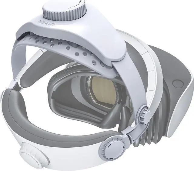 Main image of DEVASO Adjustable Head Strap for Playstation VR2, Reduced Pressure Lightweight PSVR2 Strap, Enhanced Support and Comfort in VR Headset Compatible with PS5 VR2