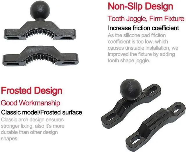 Alt view image 4 of 7 - iMusk Car Dashcam Mount Holder for YI Smart/Compact Dashcam, Durable ABS Plastic Suction Cup Rearview Mirror Mount Bracket