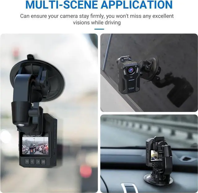 Alt view image 5 of 6 - aolbea Car Body Camera Bracket Body Mounted Video Cameras Universal Car Mount