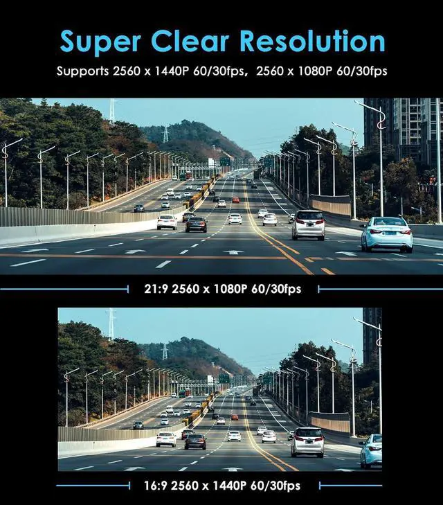 Alt view image 5 of 7 - VIOFO A119 V3 Dash Cam 2K, GPS, True HDR, Buffered Parking Mode 24h, 2560x1660P Quad HD+ Car Dash Camera, Ultra Clear Night Vision, 140 Deg Wide Angle, Motion Detection, G-Sensor, Time Lapse, Loop Rec