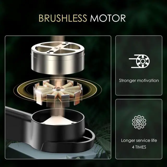 Alt view image 3 of 7 - Durable Brushless Motor Drone with Camera for Beginners, CHUBORY A68 WiFi FPV Quadcopter with 1080P HD Camera, Auto Hover, 3D Flips, Headless Mode, Trajectory Flight, 2 Batteries