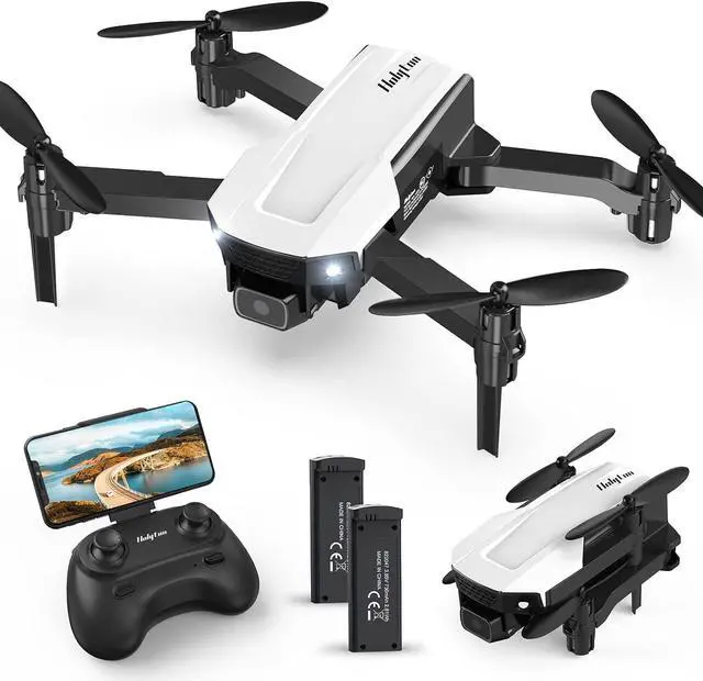 Main image of Mini Drone for Kids with Camera, Holyton HT25 1080P HD Photo, Foldable Toy Drone Gifts for Beginners & Adults, Altitude Hold, Voice/Gesture Control, One Key Take Off/Landing, 3D Flip, 2 Batteries