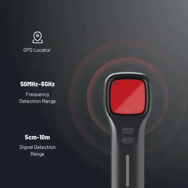 Alt view image 2 of 6 - EOHIBOV Hidden Camera Detectors,Anti spy Detector,RF Signal Bug Detector Device, GPS Tracker Detector, Portable Listening Device Detector with 7 Levels Sensitivity,30H Working Time Travel
