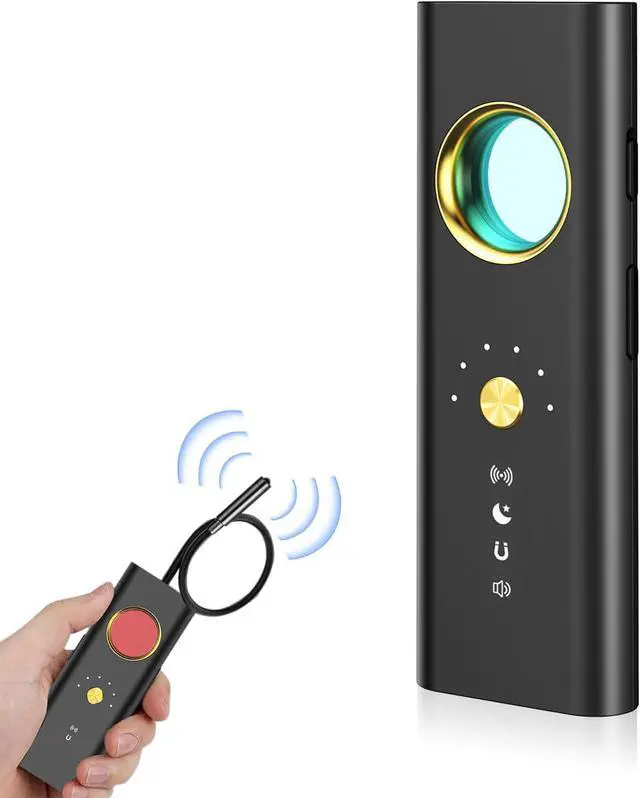Main image of Premium Hidden Camera Detector Finder, Bug Detector, GPS Tracker Detector, RF Signal Detector, 4 Pro Modes, 6 Levels Sensitivity, 36H Working Time, Spy Camera Detector Device for Car/Office/Travel