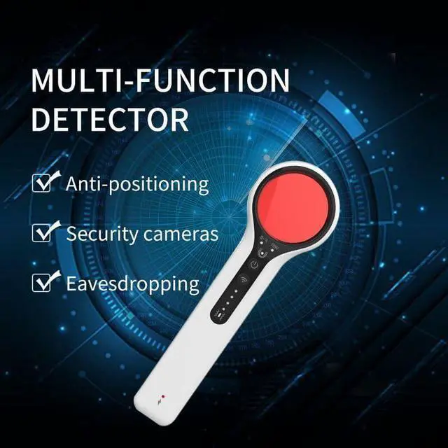 Alt view image 3 of 4 - EOHIBOV Hidden Camera Detector Spy Camera Detectors Anti Spy Detector Anti-Theft Device Bug Detector Camera Finder Portable RF Scanner,30H Working Time Travel