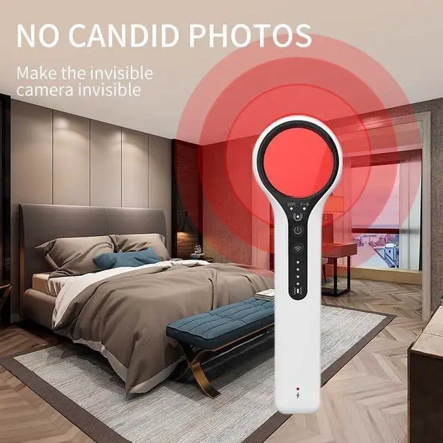 Main image of EOHIBOV Hidden Camera Detector Spy Camera Detectors Anti Spy Detector Anti-Theft Device Bug Detector Camera Finder Portable RF Scanner,30H Working Time Travel