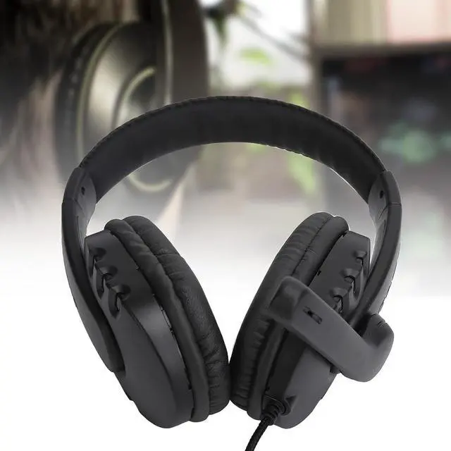 Alt view image 2 of 7 - Zopsc Headset Stereo Gaming Headphone for PS4 PC One PS5 Controller Computer Gaming Headset Wired Headphones with Microphone 3.5mm Audio Jack for PS4 Accessories