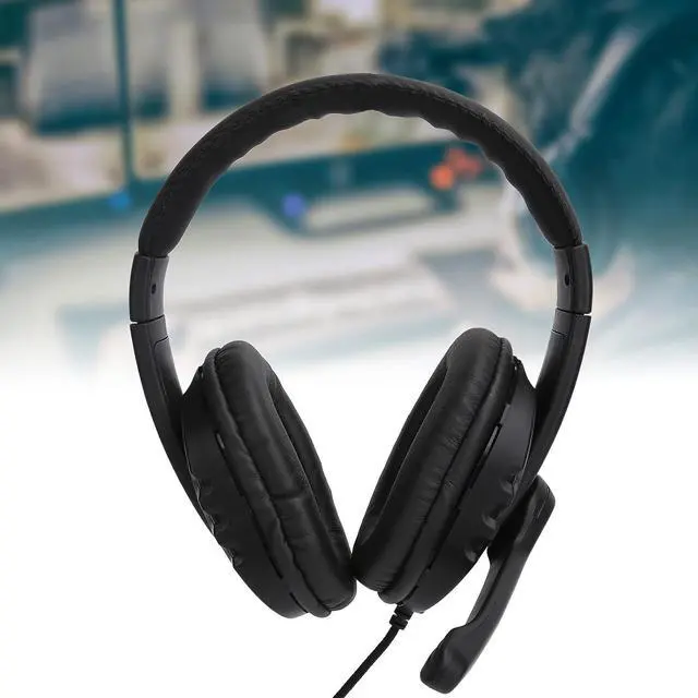 Alt view image 6 of 7 - Zopsc Headset Stereo Gaming Headphone for PS4 PC One PS5 Controller Computer Gaming Headset Wired Headphones with Microphone 3.5mm Audio Jack for PS4 Accessories