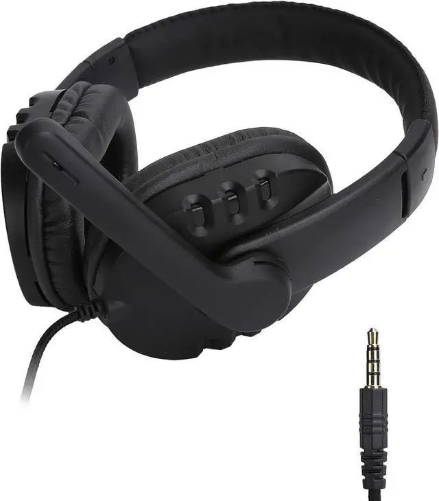 Alt view image 5 of 7 - Zopsc Headset Stereo Gaming Headphone for PS4 PC One PS5 Controller Computer Gaming Headset Wired Headphones with Microphone 3.5mm Audio Jack for PS4 Accessories