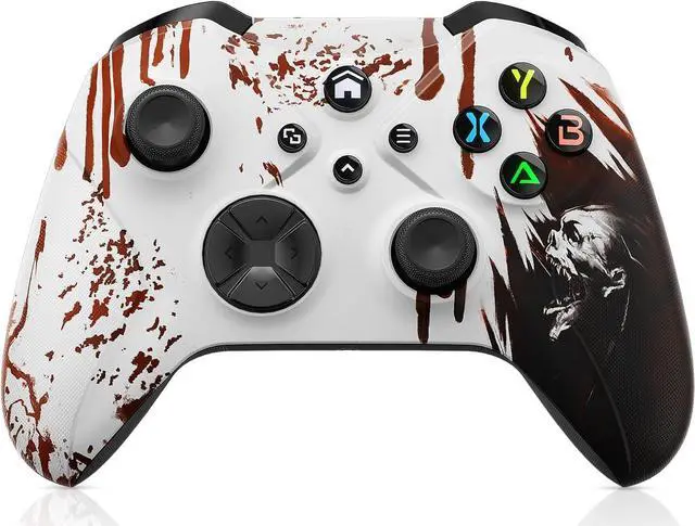 Main image of Gamrombo Wireless PC Controller for PC Windows, Steam, iOS, Android, Special Edition Custom PC Gamepad Support Turbo/Dual Shock/3.5mm Audio Jack/Macro