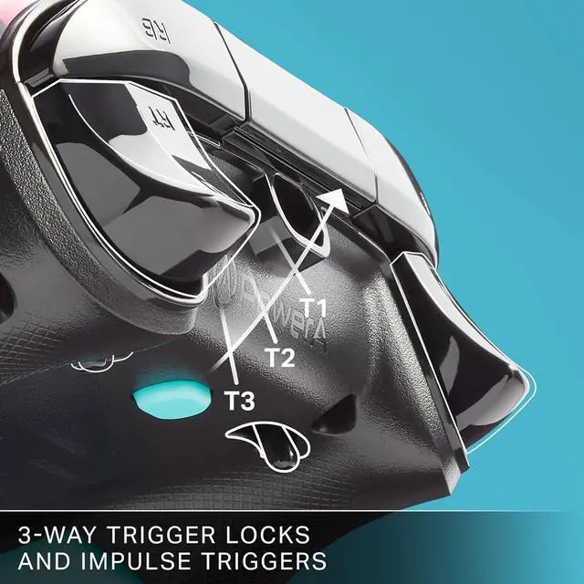 Alt view image 7 of 7 - PowerA Advantage Wired Controller for Xbox Series X|S - Wild Style, gamepad, wired video game controller, gaming controller, Xbox Series X|S