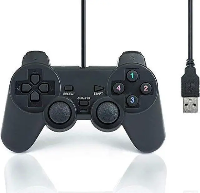 Main image of QUMOX Wired USB Gamepad Game Gaming Controller Joypad Joystick for PC Computer Laptop