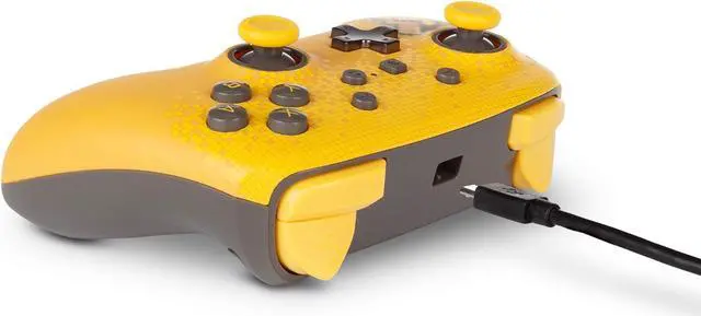 Alt view image 4 of 7 - PowerA Pokémon Enhanced Wired Controller for Nintendo Switch - Pixel Pikachu, gamepad, wired video game controller, gaming controller - Wired Controller Edition