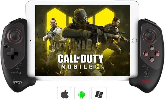 Main image of arVin Gaming Controller for iPad/iPad Mini/iPad Air, iPhone 14/13/12/11, iOS, Tablet Android Gamepad for Samsung Galaxy Tab, Huawei MatePad, Yoga Tab[Within 5-11 inch] PC Game Joystick for COD, Steam