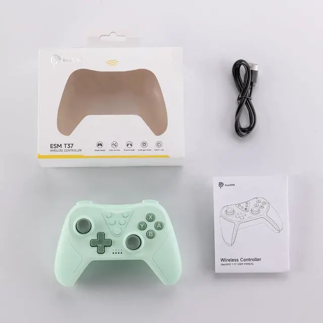 Alt view image 7 of 7 - EasySMX Wireless Switch Controller, Switch Pro Controller Compatible with Switch/Lite/OLED,Switch Remote Gamepad with Wake-Up,6-Axis Gyro,Turbo and Dual Vibration