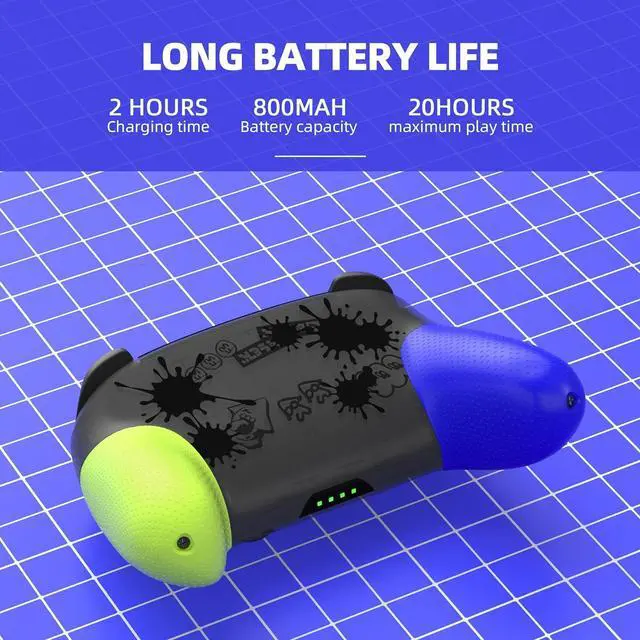 Alt view image 5 of 7 - Switch Controller for Nintendo Switch, Wireless Switch Pro Controllers Compatible with Switch, Remote Joystick Gamepad Support Vibration/Screenshot/Wake Up