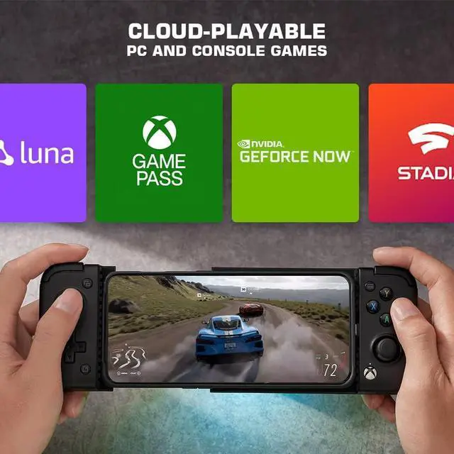 Alt view image 3 of 6 - GameSir X2 Pro Mobile Gaming Controller for Android Support Xbox Cloud Gaming, Stadia, Luna, Android Controller with Mappable Back Buttons, Detachable ABXY Buttons [1 Month Xbox Game Pass Ultimate]