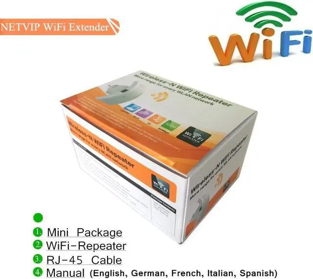 Alt view image 7 of 7 - WiFi Extender Signal Booster, 300Mbps 2.4GHz High Speed Compact Wireless Repeater for Home, Coverage up to 2000sq.ft & 35 Devices, WPS, Internet Booster with Ethernet Port Works with All Router