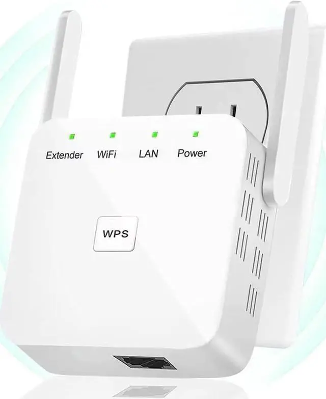 Main image of WiFi Extender, 2024 Fastest WiFi Booster ,WiFi Extenders Signal Booster for Home, Internet Booster WiFi Repeater Covers Up to 10,000 Sq.ft and 50+ DevicesWhite