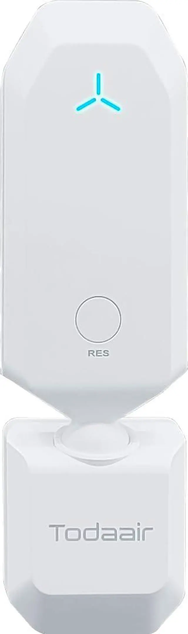 Main image of TODAAIR WiFi Extender|2.4GHz|300Mbps|WiFi Booster|180° Rotating Antenna Design|Covers 1290 Sq. ft|25 Devices|Plug and Play|WiFi Booster|Signal Amplifier WiFi Repeater|Wireless WiFi Range Extender