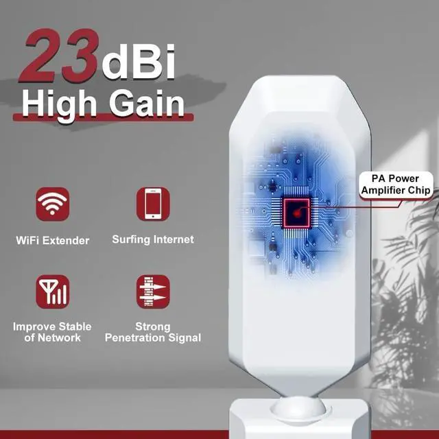 Alt view image 4 of 7 - TODAAIR WiFi Extender|2.4GHz|300Mbps|WiFi Booster|180° Rotating Antenna Design|Covers 1290 Sq. ft|25 Devices|Plug and Play|WiFi Booster|Signal Amplifier WiFi Repeater|Wireless WiFi Range Extender