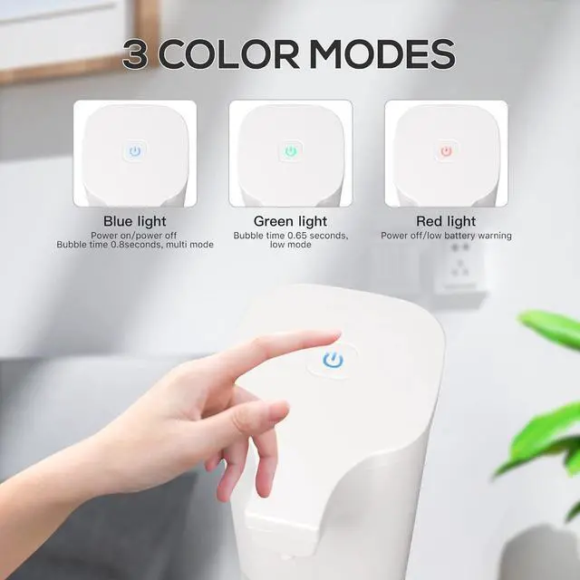 Alt view image 4 of 6 - Touchless Alcohol Spray Dispenser, Automatic Sanitizer Dispenser, Infrared Induction Non-Contact Sprayer Bottles, 350ml Touchless Automatic Alcohol Sanitizer Dispenser for Home Kitchen Bathroom Offic