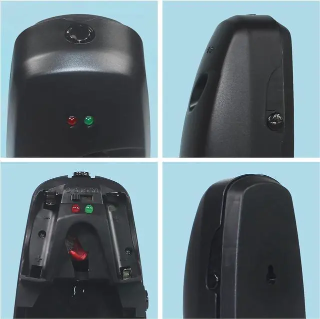 Alt view image 6 of 7 - Automatic Air Freshener Spray Dispenser (2-Pack) ,Free Standing or Wall Mounted Automatic Aerosol Spray Dispenser Adjustable Aromatherapy Machines for Bedrooms, Bathrooms,Offices, Hotels (Black)