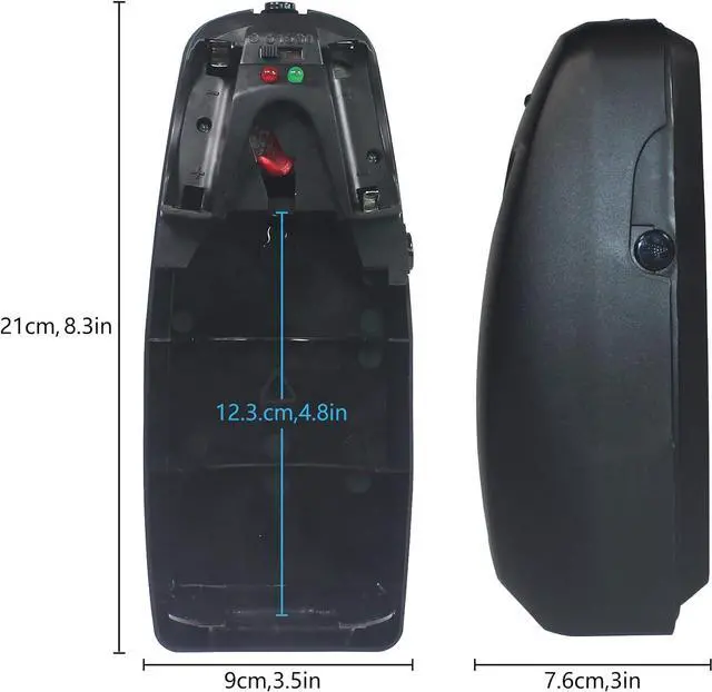 Alt view image 7 of 7 - Automatic Air Freshener Spray Dispenser (2-Pack) ,Free Standing or Wall Mounted Automatic Aerosol Spray Dispenser Adjustable Aromatherapy Machines for Bedrooms, Bathrooms,Offices, Hotels (Black)