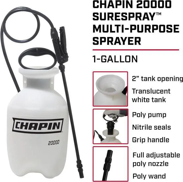 Alt view image 2 of 7 - Chapin 20000 1-Gallon Lawn and Garden Sprayer