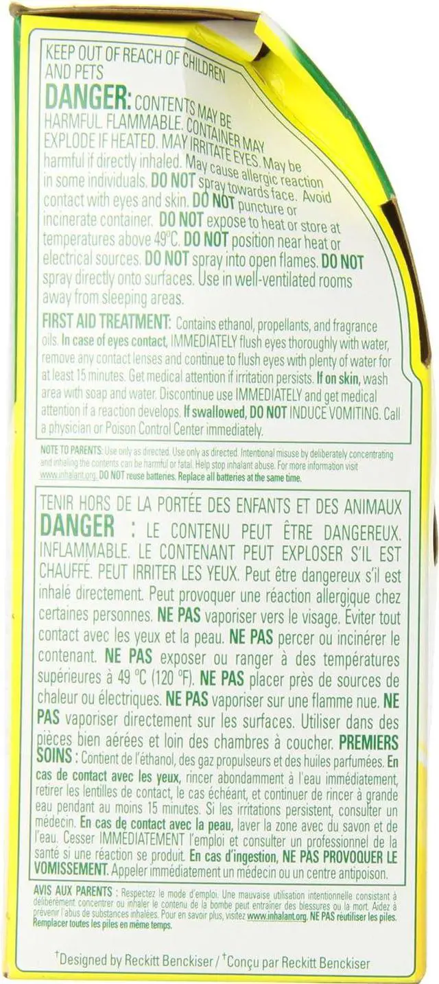 Alt view image 5 of 5 - AirWick Freshmatic Air Freshener, Sparkling Citrus Fragrance With Naturally Infused Esssential Oils, 1 Device + 1 Refill