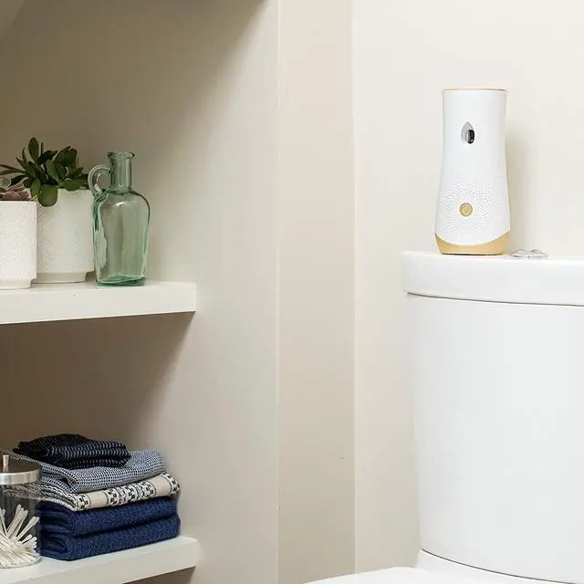 Alt view image 6 of 7 - Glade Automatic Air Freshener Room Spray and Odor Eliminator, Fights Tough Odors, Hawaiian Breeze, 4 Refills